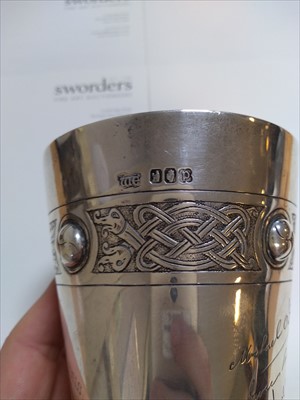 Lot 2 - Irish Republican Interest: a silver beaker