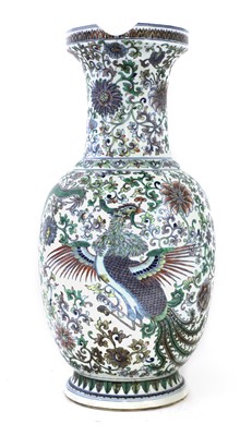 Lot 454 - A Chinese doucai vase