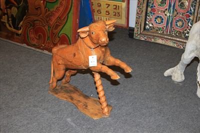 Lot 25 - FAIRGROUND BULL