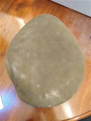 Lot 133 - A WWII British army officers named forage cap