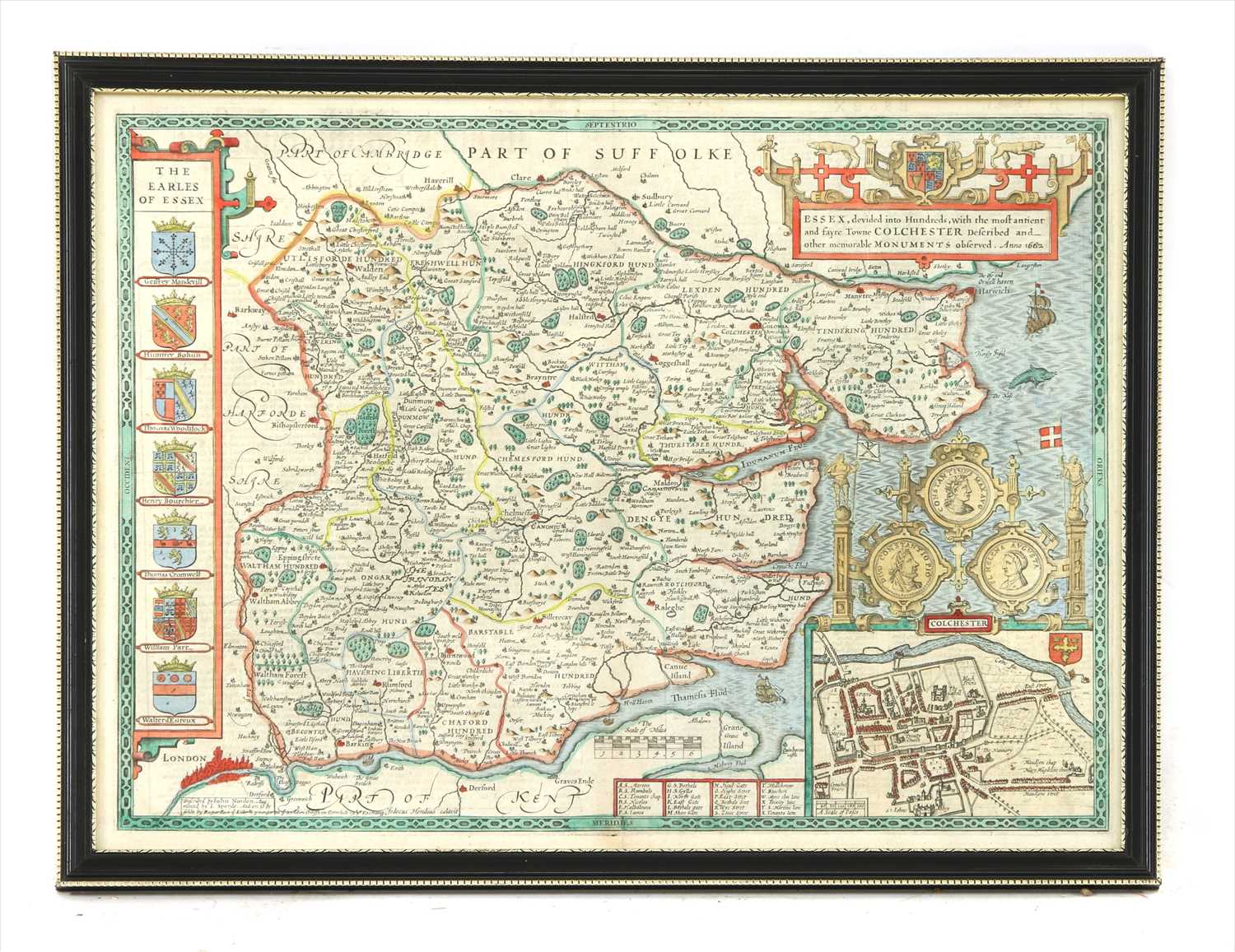 Lot 675 - MAPS: Speede, John and John Norden: ESSEX