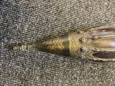 Lot 17 - Three Persian silvered narghile