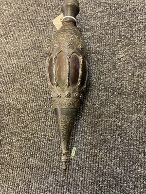 Lot 17 - Three Persian silvered narghile