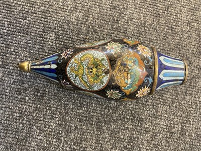 Lot 17 - Three Persian silvered narghile