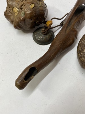 Lot 26 - Two Japanese smoking set, tonkotsu and kiseruzutsu