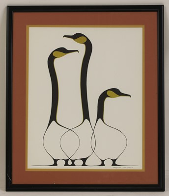 Lot 186 - Benjamin Chee Chee (Canadian 1944-1977)