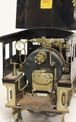 Lot 309 - A 3½in gauge O S Porter 2-6-0 live steam coal fired Mogul locomotive and tender