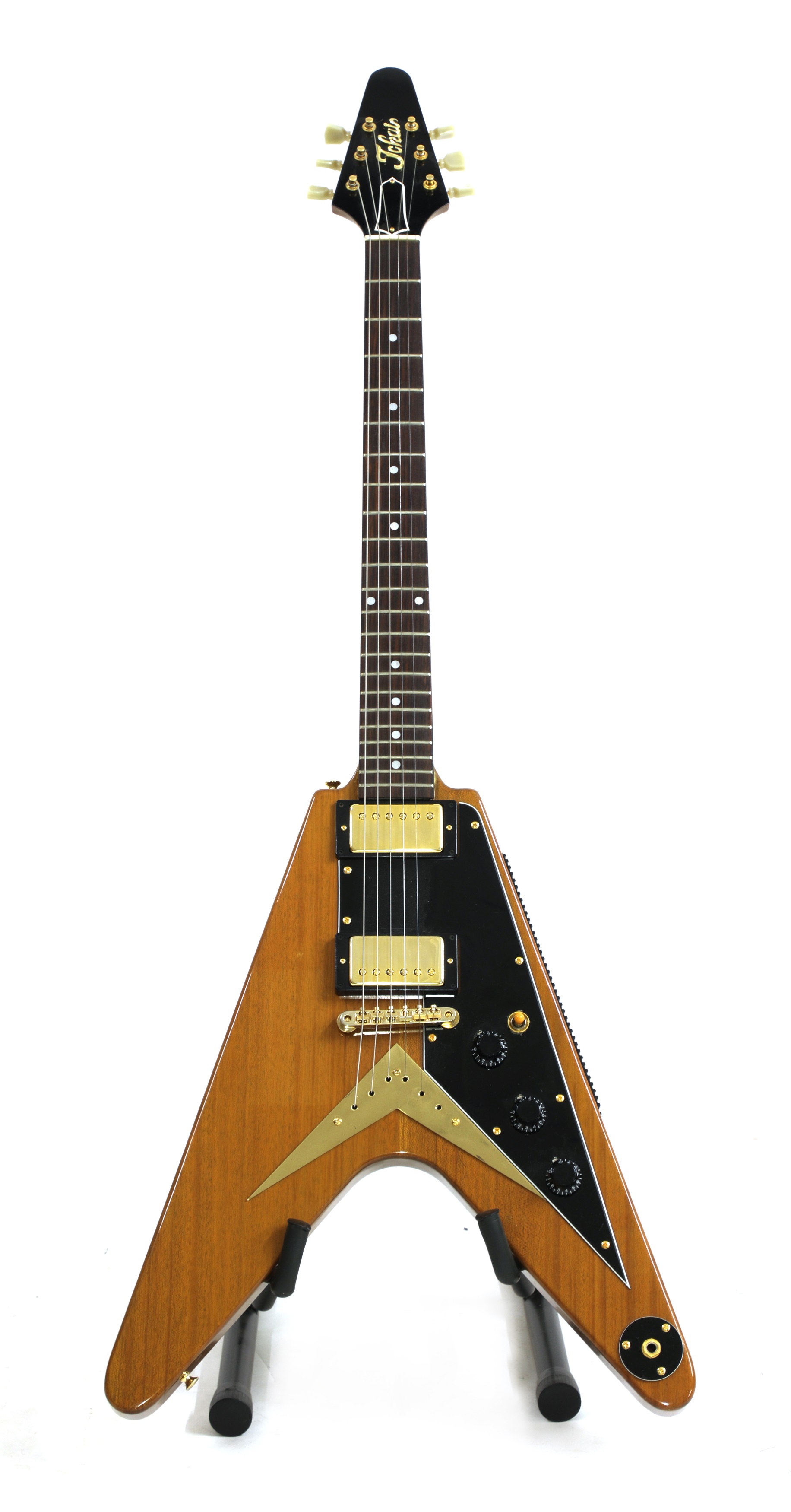Lot 173 - A 1984 Tokai Korina Flying V electric guitar,