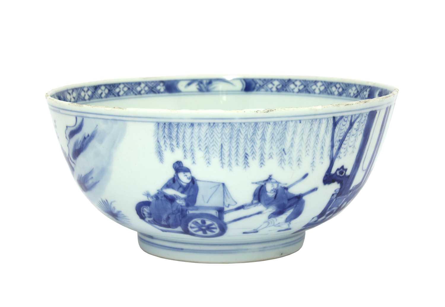 Lot 112 - A Chinese blue and white bowl
