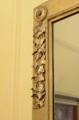 Lot 105 - A pair of gilt pier mirrors