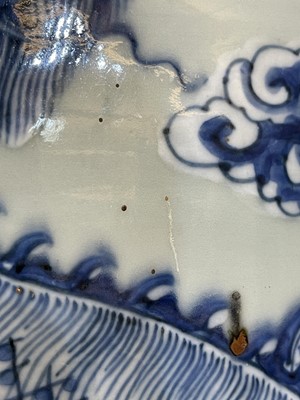 Lot 102 - A near pair of celadon-glazed vases