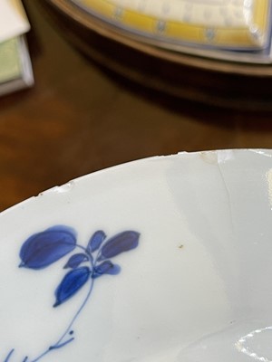 Lot 103 - Eight various blue and white porcelain plates