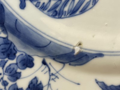 Lot 103 - Eight various blue and white porcelain plates