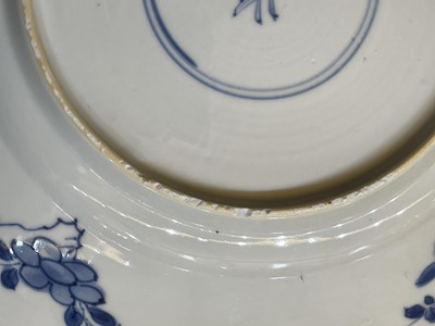 Lot 103 - Eight various blue and white porcelain plates