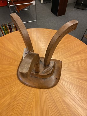 Lot 104 - An Austrian Arts and Crafts stool