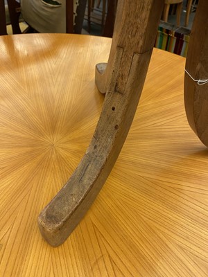 Lot 104 - An Austrian Arts and Crafts stool