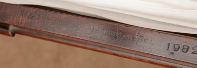 Lot 153 - A large William IV mahogany pedestal sideboard