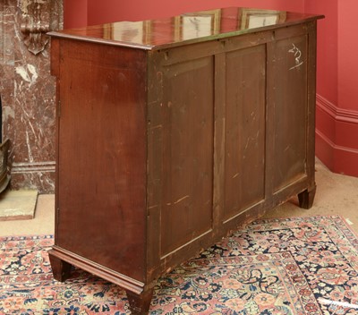 Lot 131 - A George IV mahogany sideboard