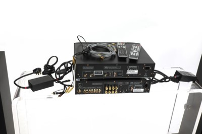 Lot 501 - A Marantz PM6003 integrated amplifier and a CD6003 CD player