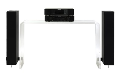 Lot 501 - A Marantz PM6003 integrated amplifier and a CD6003 CD player