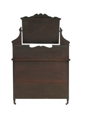 Lot 57 - An Art Nouveau mahogany dressing table