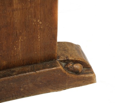 Lot 110 - A Robert 'Mouseman' Thompson dining table