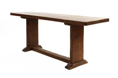 Lot 110 - A Robert 'Mouseman' Thompson dining table