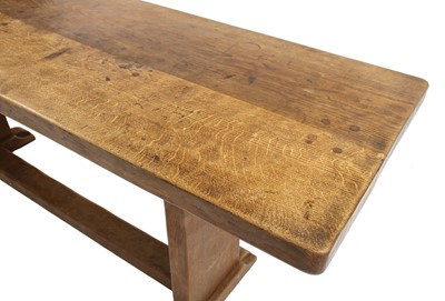 Lot 110 - A Robert 'Mouseman' Thompson dining table
