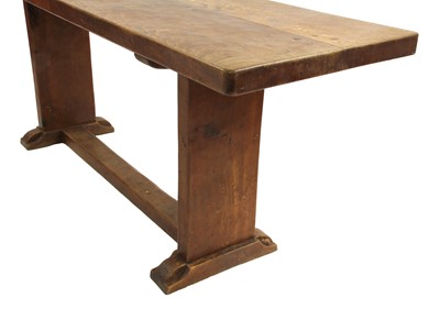 Lot 110 - A Robert 'Mouseman' Thompson dining table