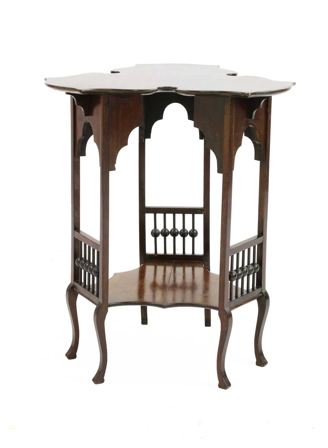 Lot 47 - A mahogany side table