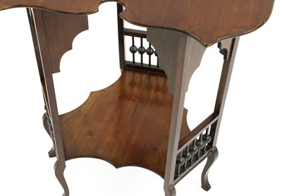 Lot 47 - A mahogany side table