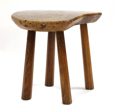 Lot 109 - A Robert 'Mouseman' Thompson burr oak table
