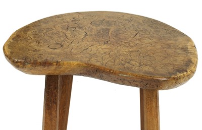Lot 109 - A Robert 'Mouseman' Thompson burr oak table
