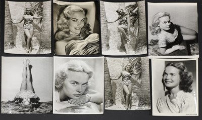 Lot 257 - A collection of photographs of young starlets from the Aida Foster Theatre School