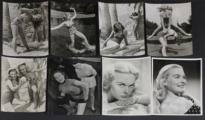 Lot 257 - A collection of photographs of young starlets from the Aida Foster Theatre School