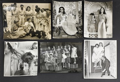 Lot 257 - A collection of photographs of young starlets from the Aida Foster Theatre School