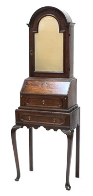 Lot 437 - A diminutive oak dressing bureau