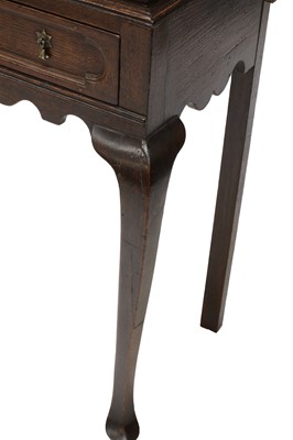 Lot 437 - A diminutive oak dressing bureau
