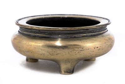 Lot 115 - A Chinese bronze censer