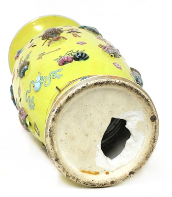 Lot 38 - A Chinese famille rose vase