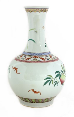 Lot 57 - A Chinese famille rose vase