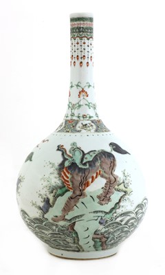 Lot 53 - A Chinese famille verte vase
