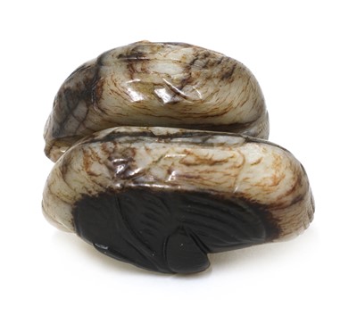Lot 77 - A Chinese jade carving