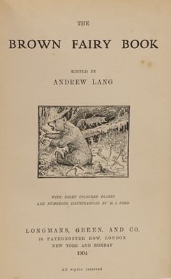 Lot 172 - CHILDREN: ANDREW LANG
