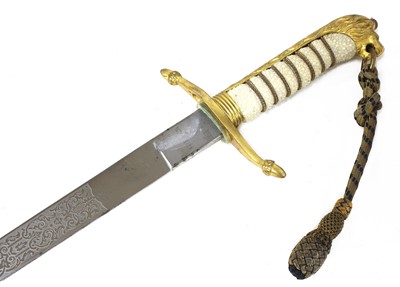 Lot 708 - A George VI Royal Navy midshipman's dirk