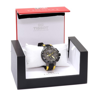 Lot 1543 - A gentlemen's stainless steel Tissot 'Le Tour de France' quartz chronograph strap watch, c.2017