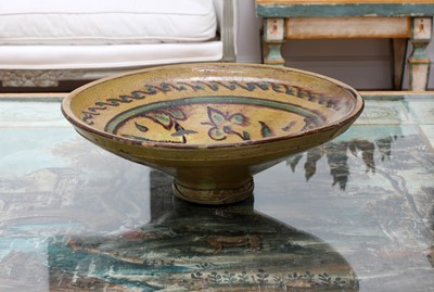 Lot 1 - A pair of large French pottery vases