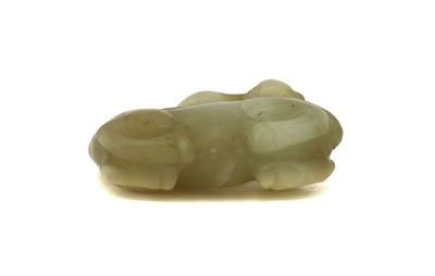 Lot 80 - A Chinese jade carving
