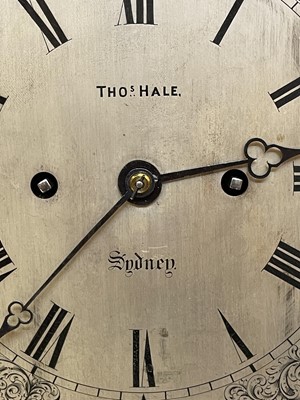 Lot 63 - A mahogany cased bracket clock
