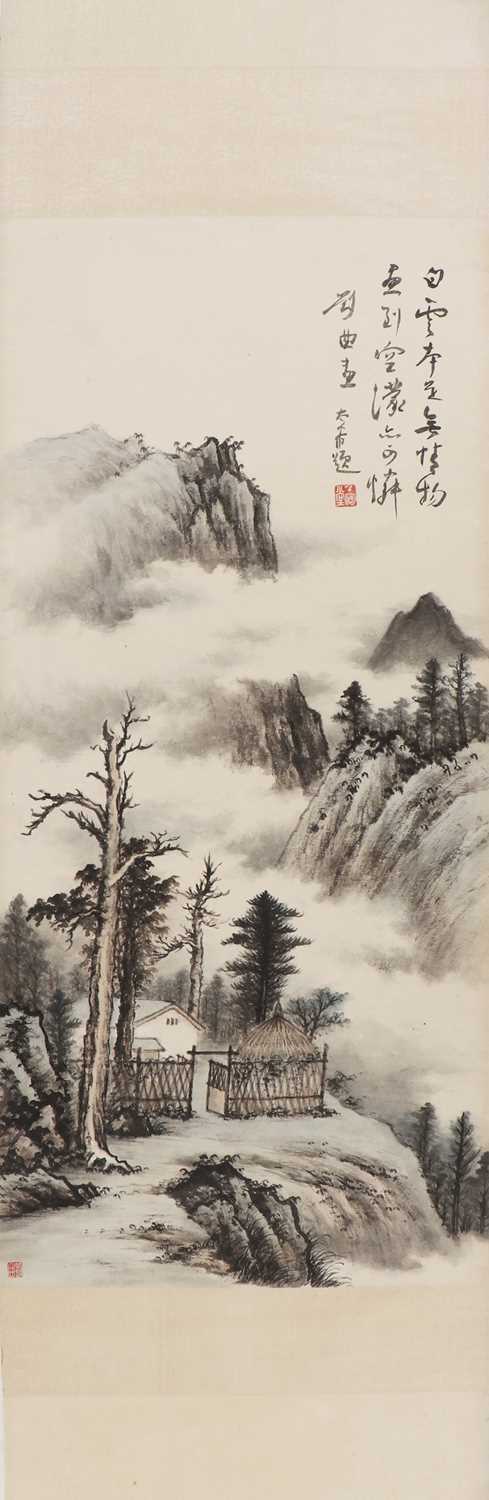 Lot 119 - A Chinese gouache painting